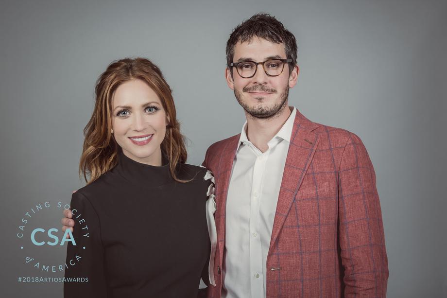 Presenters Brittany Snow and Tate Ellington - photo credit: Lisa Kelly Remerowski